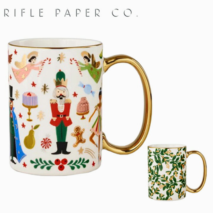 楽天市場 Rifle Paper Co ライフルペーパー マグカップ Mug Christmas クリスマス Doll ドール ヤドリギコップ 食器 ボタニカル ブランド デザイナーズ Usa アメリカ 海外 レディース Muxギフト プレゼント 誕生日 お祝い 父の日 Spot Write