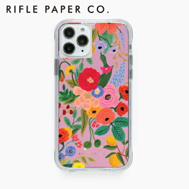 RIFLE PAPER CO. ライフルペーパー アイフォン iPhone11pro iPhoneX iPhoneXS クリアiPhoneケース スマホケースブランド スマホ ケース 花柄 カラフル ピンク 可愛い USA アメリカ PIC062スマホ ギフト プレゼント 誕生日 お祝い 送料無料