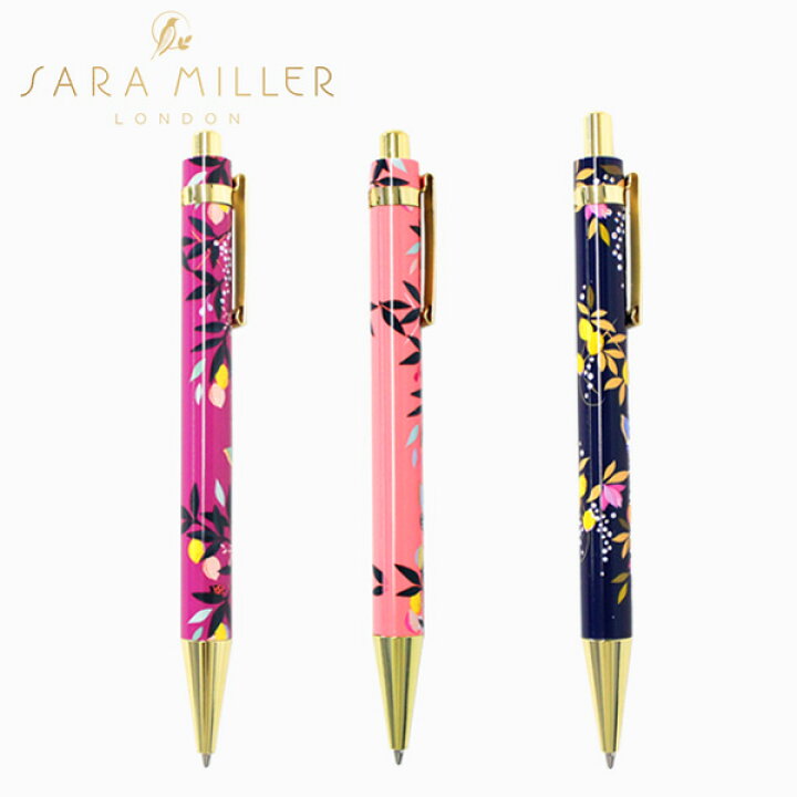 楽天市場 Sara Miller サラミラー Ballpenset ボールペンセットペン ボールペン 蝶 レディース ピンク ネイビー レモン ブランド デザイナーズ ステーショナリー Uk ロンドン Sam2123ギフト プレゼント 誕生日 お祝い Spot Write