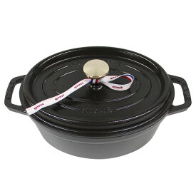 staub ストウブ OVAL COCOTTE ピコ ココット オーバル 23cm 鍋 ホーロー鍋なべ IH対応 食洗器 両手鍋 調理器具 料理 キッチン用品 ブラック グレー ホワイトメンズ レディース ギフト プレゼント 誕生日 お祝い 送料無料