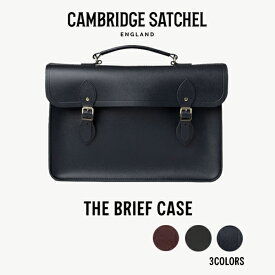 国内正規品 THE CAMBRIDGE SATCHEL CO. ケンブリッジサッチェル The Briefcase ブリーフケースバッグ 鞄 ビジネスバッグ メンズ レディース 牛革 レザー A4 ブランド 海外 デザイナーズ UK イギリスギフト プレゼント 誕生日 お祝い 通勤 送料無料