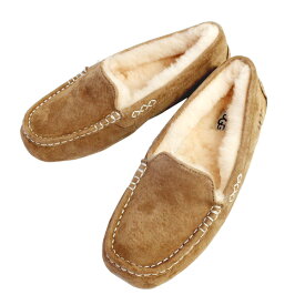 UGG アグ WOMENS ANSLEY ウィメンズ アンスレーモカシン スリッポン フラットシューズ スエード レディース ブランド デザイナーズ 海外 オーストラリア 1106878 ブラック グレー ブラウンギフト プレゼント 誕生日 お祝い 送料無料