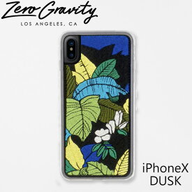 ZEROGRAVITY ゼログラビティ アイフォン ケース アイフォン テン ダスク iPhoneX DUSKスマホ ケース ブランド LAブランド iPhoneXS 緑 刺繍 植物スマホ ギフト プレゼント 誕生日 お祝い