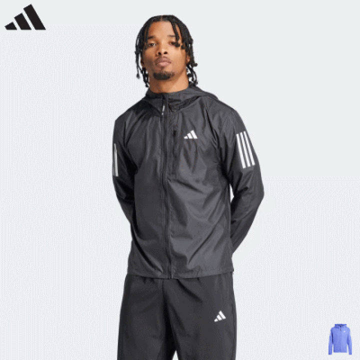 adidas アディダス オウン ザ ラン ジャケット IM5416 ランニング アディダス オウン ザ ラン ジャケット - ブルー | アディダス