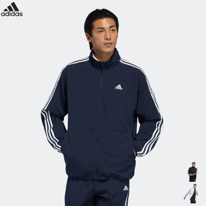 adidas - 送料無料 新品 adidas マストハブ3ストライプスウィンドジャケット＆パンツ Amazon | [アディダス] ジャージトップ マストハブ 3ストライプ