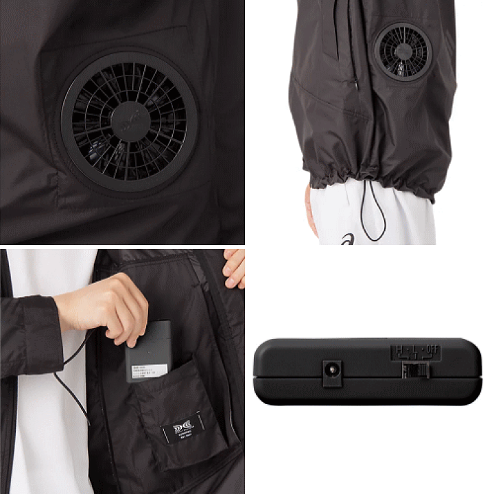 Amazon | [アシックス] トレ－ニングウェア 空調服 AIR