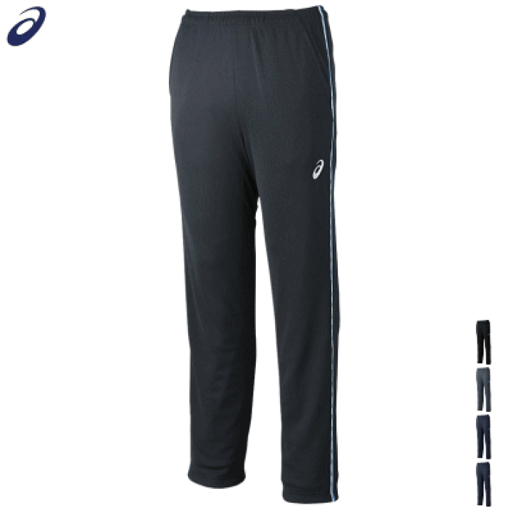 ASICS バレーボールパンツ ブラック L 2031D812 ASICS アシックス メンズ ジャージパンツ ロングパンツ 運動