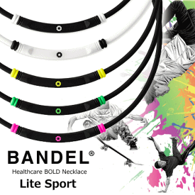 BANDEL バンデル 磁気ネックレス ヘルスケア ボールド ネックレス ライトスポーツ Lite Sport 医療機器 血行改善 肩こり 筋肉回復 バランス