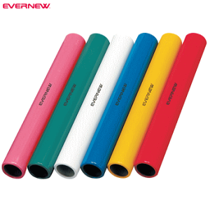 EVERNEW エバニュー リレー バトン アルミ製 6色組 EGA190