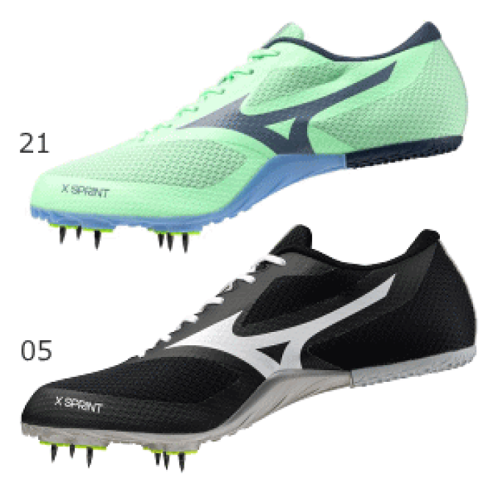 楽天市場】ミズノ MIZUNO 陸上 スパイク エックススプリント X