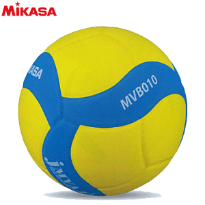 ミカサ 混合バレーボール5号球 試合球 日本混合バレーボール連盟式試合球 MVB010-YBL