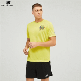 ニューバランス newbalance ランニングウエア 半袖シャツ Tシャツ Impact グラフィック ラン SS Tシャツ メンズ 男性用 AMT21277【1枚までメール便OK】