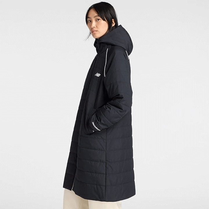 楽天市場】ニューバランス newbalance ベンチコート ロングコート 中綿