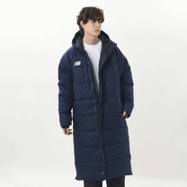 期間限定セール ニューバランス new balance ベンチコート ネイビー JMJF8986 New Balance ベンチコート 中綿 防寒 アウター メンズ