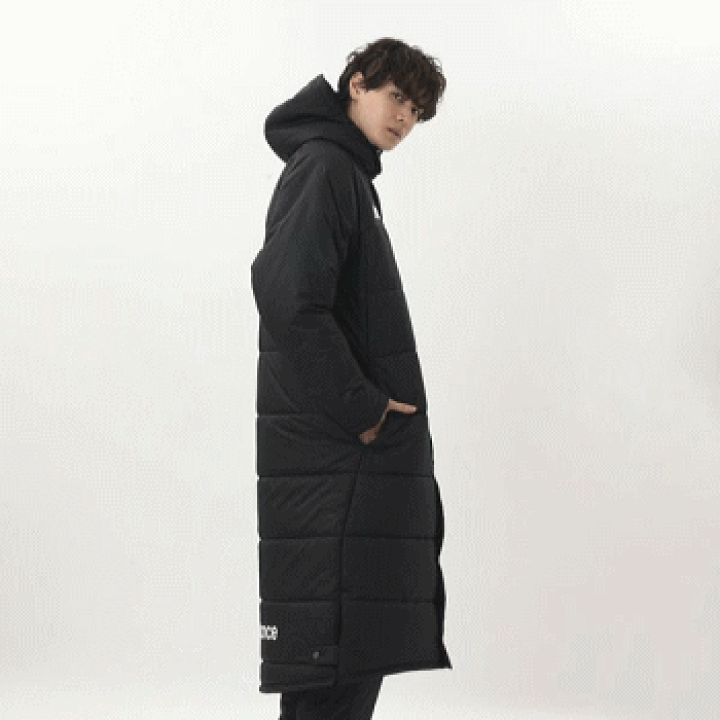 楽天市場】ニューバランス newbalance ベンチコート ロングコート 中綿