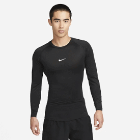 NIKE PRO ナイキプロ インナーウェア アンダーウェア インナーシャツ アンダーシャツ Dri-FIT ロングスリーブ トップ メンズ 男性用 FB7920 010【1枚までメール便OK】