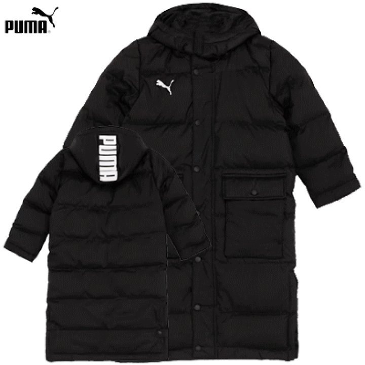 楽天市場】プーマ PUMA ベンチコート ロングコート ダウンコート