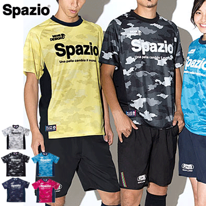 楽天市場】SPAZIO スパッツィオ フットサル サッカー 半袖ウェア