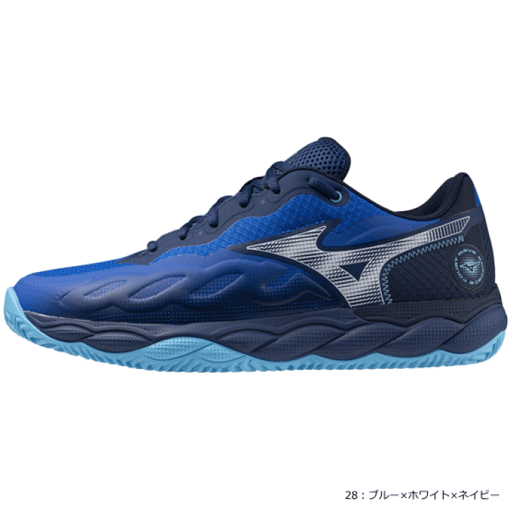 ミズノ テニスシューズ ウエーブエンフォースコート WIDE OC 楽天市場】ミズノ【MIZUNO】テニスシューズ ウエーブエン