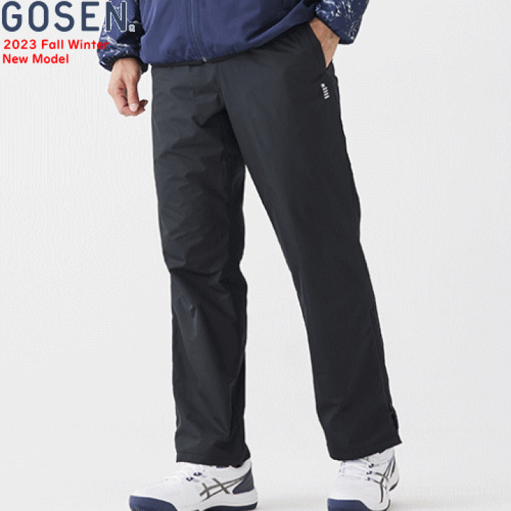 ゴーセン Y2342 ウィンドウォーマーパンツ（ブラック） サイズ XL GOSEN 楽天市場】ゴーセン GOSEN ウィンドウォーマーパンツ（裏起毛