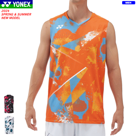 ヨネックス YONEX ゲームシャツ(ノースリーブ) ユニホーム 10570 メンズ 男性用 【1枚までメール便OK】