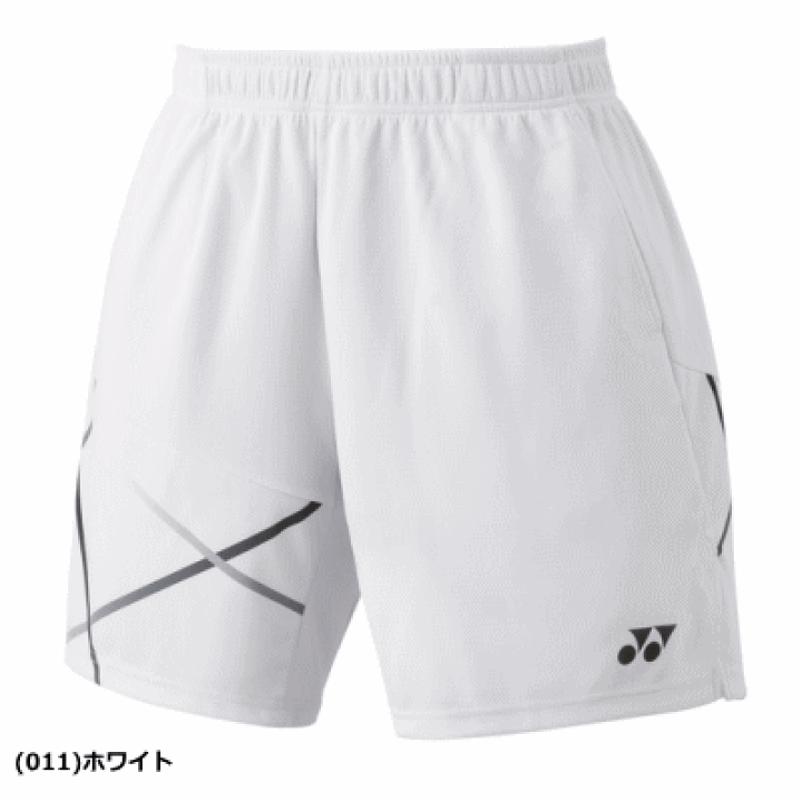 YONEX ハーフパンツ ホワイト XO 楽天市場】ヨネックス YONEX ニットハーフパンツ ユニホーム ゲーム