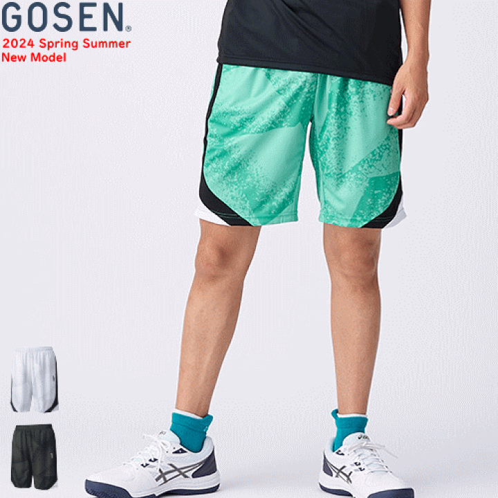 楽天市場】ゴーセン GOSEN ハーフパンツ ゲームパンツ 半ズボン