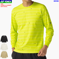 楽天市場】ヨネックス tシャツ 長袖（カラーイエロー）（テニス