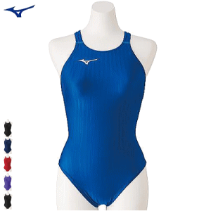 新品未使用　MIZUNO ミズノ　レディース水着　サイズS ネイビー MIZUNO ミズノ 競泳水着 レディース FINA承認 ハイカット 別注