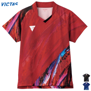 ヴィクタス VICTAS 卓球 ゲームシャツ ユニフォーム V-NGS408 2024年度男子日本代表モデル レディース 女性用 512404【1枚までメール便OK】