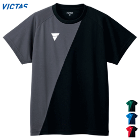 ヴィクタス VICTAS 卓球 Tシャツ 半袖シャツ プラクティスシャツ 練習着 V-TS230 メンズ 男性用 レディース 女性用 532101【1枚までメール便OK】