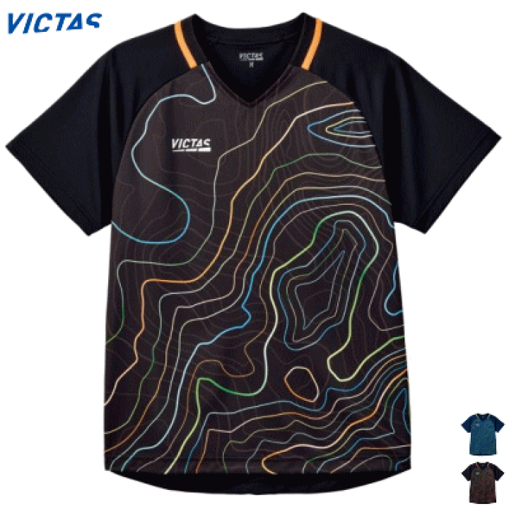楽天市場】ヴィクタス VICTAS 卓球 ゲームシャツ ユニフォーム