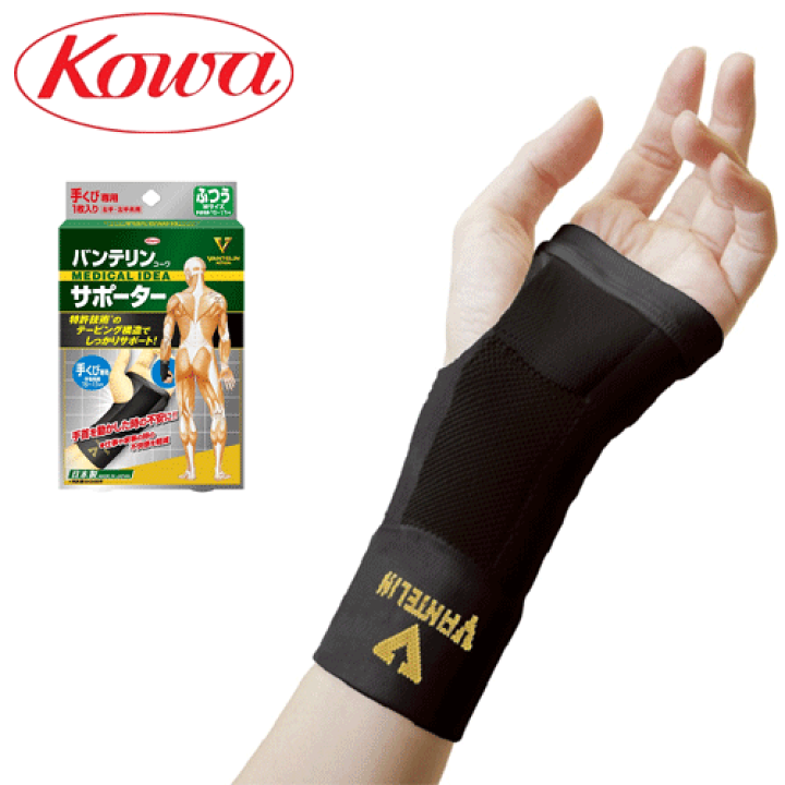 バンテリンｺｰﾜサポーター手くび専用｜コーワ健康情報サイト｜KOWA