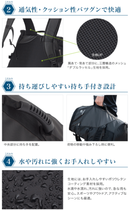 楽天市場】 ファイテン バックパック リュック スポーツバックパック