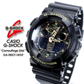 CASIO / G-SHOCK / g-shock gショック Gショック　G−ショック 【カシオ ジーショック】【Camouflage Dial Series】カモフラージュダイアルシリーズ 腕時計 / GA-100CF-1A9JF