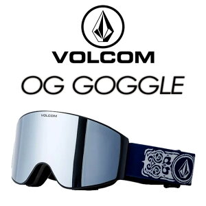 �yVOLCOM�z���H���R�� �yOG GOGGLE�z�I�[�W�[�S�[�O�� LensColor�FGray Silver �Ό������Y goggles �S�[�O�� �{���R�� MAGNETIC BG05M900A