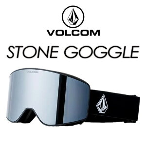 �yVOLCOM�z���H���R�� �ySTONE GOGGLE�z�X�g�[���S�[�O�� LensColor�FGray Silver goggles �S�[�O�� �{���R�� MAGNETIC BG05M901