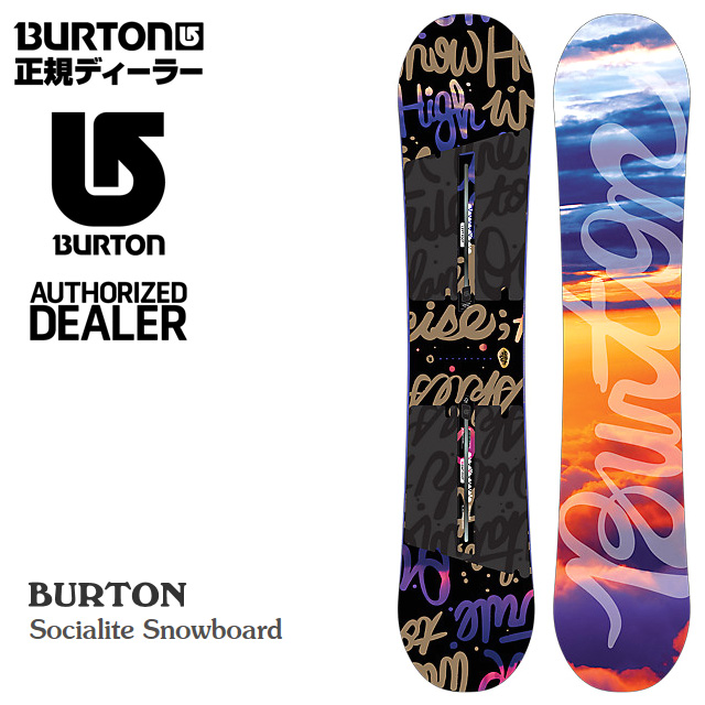 新作 Off バートン Burton Socialite ソーシャライト レディース 女性用 Snowboard スノーボード ボード Water Gov Ge