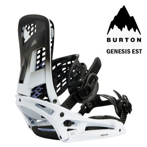 BURTONyo[gzGenesis ESTyWFlVX ESTzWhite/Noir 21-22Y jp BINDING rfBO SNOWBOARD Xm[{[h