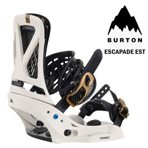 BURTONyo[gzEscapade ESTyGXJyCh ESTzWhite / Gold 23-24EBY p BINDING rfBO SNOWBOARD Xm[{[h