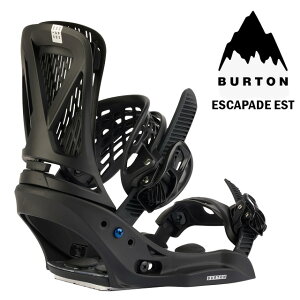 BURTONyo[gzEscapade ESTyGXJyCh ESTzBlack/Noir 23-24EBY p BINDING rfBO SNOWBOARD Xm[{[h