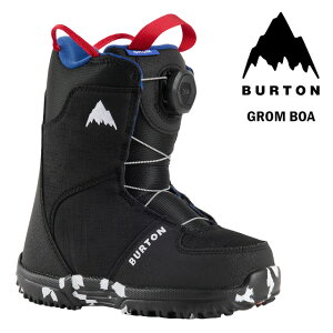 BURTON yo[g zGrom BOAyO BOA zBlack 24-25 LbY qp KIDS BOOTS u[c SNOWBOARD Xm[{[h