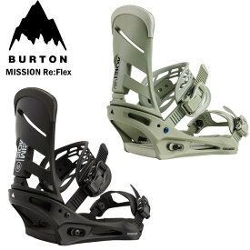 【BURTON】 バートン【MissionRe:Flex】 ミッション25-26 メンズ 男性用 BINDING ビンディング バインディング SNOWBOARD スノーボード