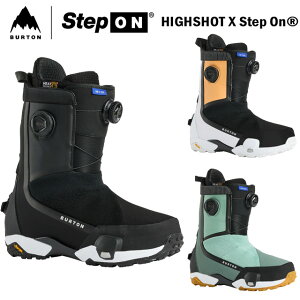 BURTON yo[g zHIGHSHOT X Step OnynCVbg X Step Onz25-26 Y jp BOOTS u[c SNOWBOARD Xm[{[h XebvI