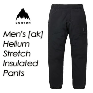 �yBURTON�z�o�[�g���yMen's ak Helium Stretch Insulated Pants�z�����Y ak �w���E�� �X�g���b�` �C���T���[�e�b�h �p���c�J���[�FTrue Black �~�b�h���C���[ / �p�b�J�u�� / �X�m�[�{�[�h / �o�b�N�J���g���[