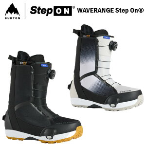 �yBURTON�z �o�[�g���yWAVERANGE Step On�z �E�F�C�u�����W Step On25-26 �����Y �j���p BOOTS �u�[�c SNOWBOARD �X�m�[�{�[�h �X�e�b�v�I��