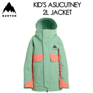�yBURTON�z�o�[�g���yKid's Ascutney 2L Jacket�z�L�b�Y �A�X�J�b�g�j�[ 2L �W���P�b�g25-26 Soft Sage / Peach Echo�X�m�[�{�[�h �E�F�A �q���p