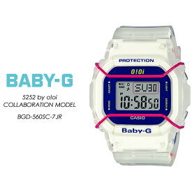 ベビージー ベビーG ジーショック G-ショック BGD-560SC-7JR 【Baby-G】【5252 by o!oi】ゴーニーゴーニーバイオアイオアイ レディース 腕時計 カシオ 国内正規品