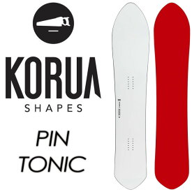 【KORUA SHAPES】コルアシェイプス【PIN TONIC】ピントニック Glossスノーボード カービング バックカントリー