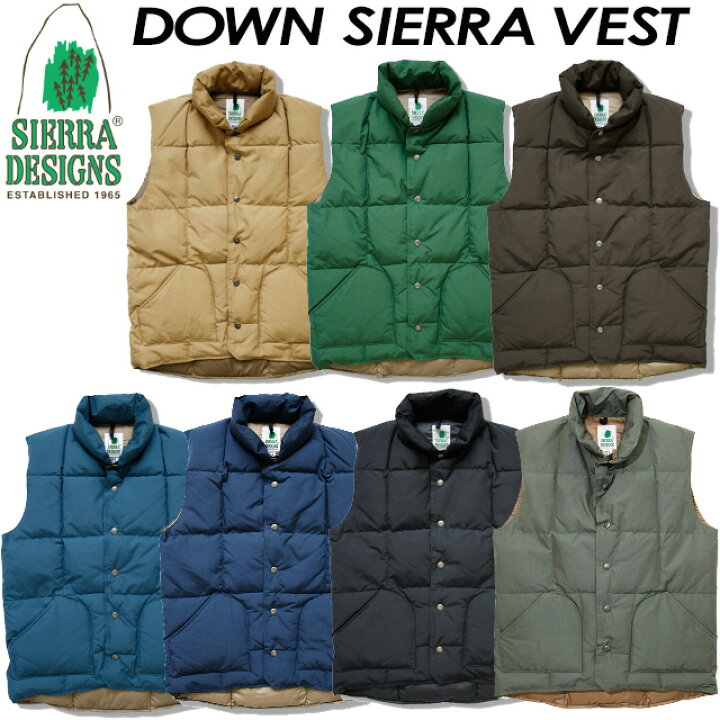 楽天市場】SALE 40%OFF シエラデザイン【SIERRA DESIGNS】ダウンシエラ 